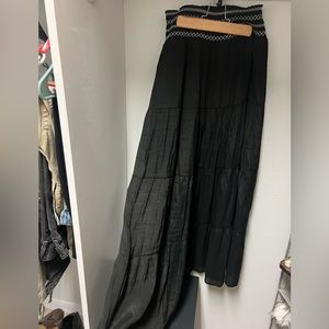 Black Maxi Skirt
